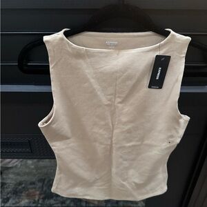 Express boat neck top